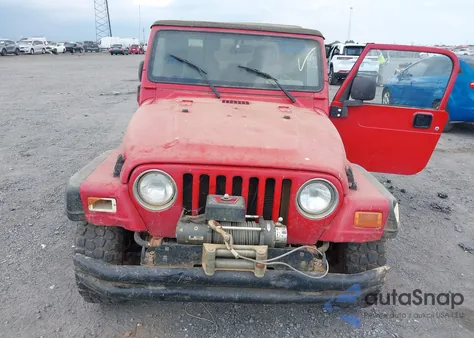 2003 Jeep Wrangler Sport из США, поврежденный, VIN 1J4FA49S03P303949